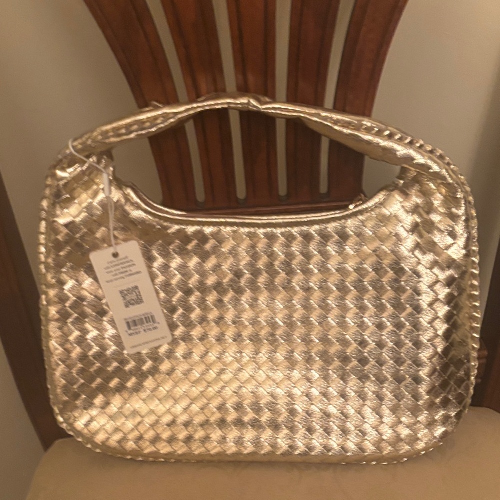 Urban Expressions Adela Woven Hobo Bag - Picture 7 of 7